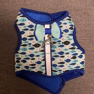 🐟🐟Fish Patterned Cat harness🐟🐟
